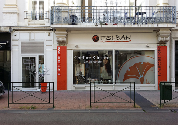 Facade : Enseigne lettres 3D découpées, Dibon, Dépoli, Adhésif