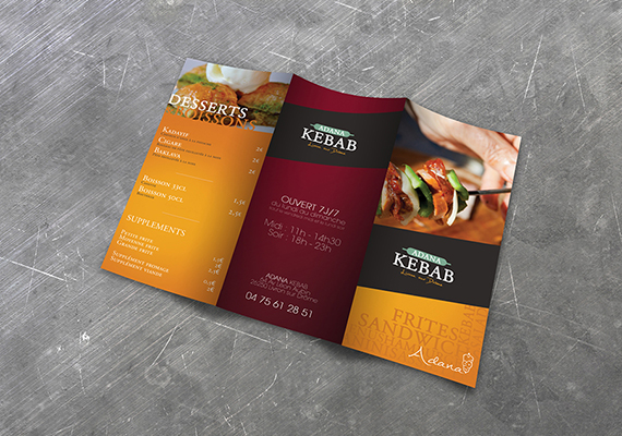 Flyer A4 3 Volets 135g